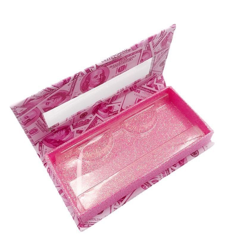 Eco-vriendelijke, op maat gemaakte cadeaubon, stijf karton, mink, wimper, haar, productverpakking