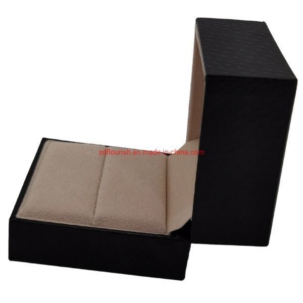 Warm stempelen Oppervlakte hanteren Elegante grijze kleur Vierkante vorm Armband Armband Geschenk verpakking doos Roze
