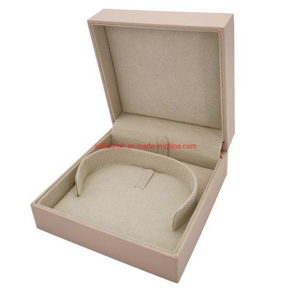 5000 stuks/maand Lichte Roze Sterke Kartonnen Armband Juwelen Geschenkverpakkingsdoos voor papier/karton