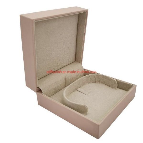 5000 stuks/maand Lichte Roze Sterke Kartonnen Armband Juwelen Geschenkverpakkingsdoos voor papier/karton
