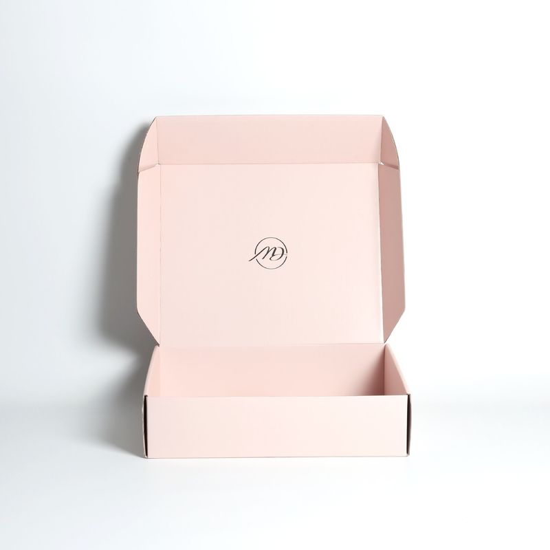 Custom Pink Kleding Juwelen Cosmetische Make-up Voedsel Elektronisch Opvouwbaar Geaffineerd Karton Mailer Box
