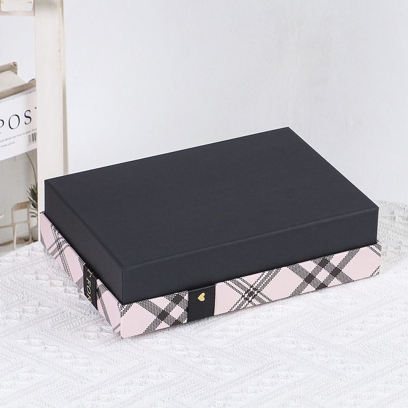 Ribbon Bow Tie Gift Box Verpakkingsdoos Deksel en basis Luxe Gift Paper Verpakkingsdozen