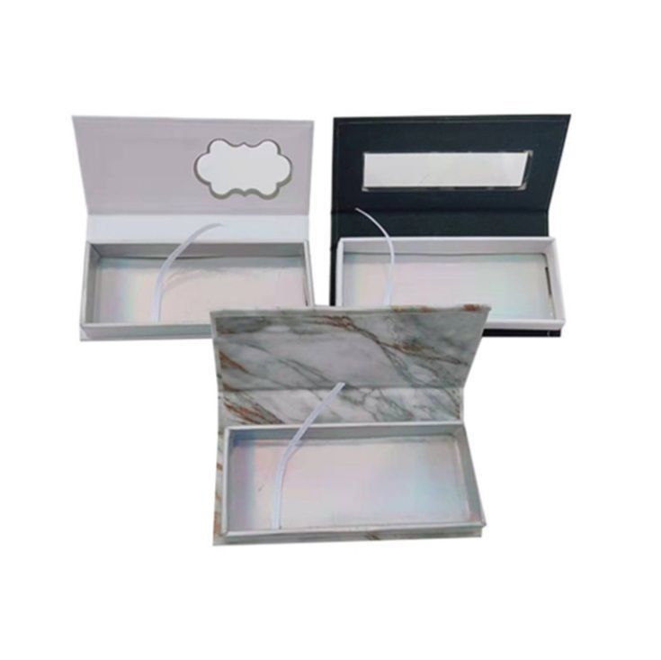 Op maat gemaakte full color kartonnen lashbox met lades met afzetdrukoppervlak