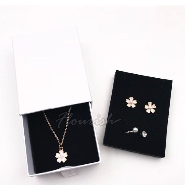 Midden Kraft Papier Juwelen Dozen Karton / Karton Geschenkdoos Meerdere Kleur En Grootte