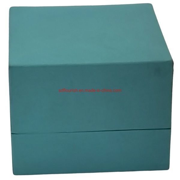 Clamshell Design Elegante groene kleur Rigid Cardboard Proposal Ring Gift Box in CDR/EPS/JPG/TIF-formaat