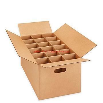 3 Ply B Fluit Flat Pack Kartonnen Dozen Vouwbare Witte Kartonnen Doos Voor Wijn Bier Melk Drank