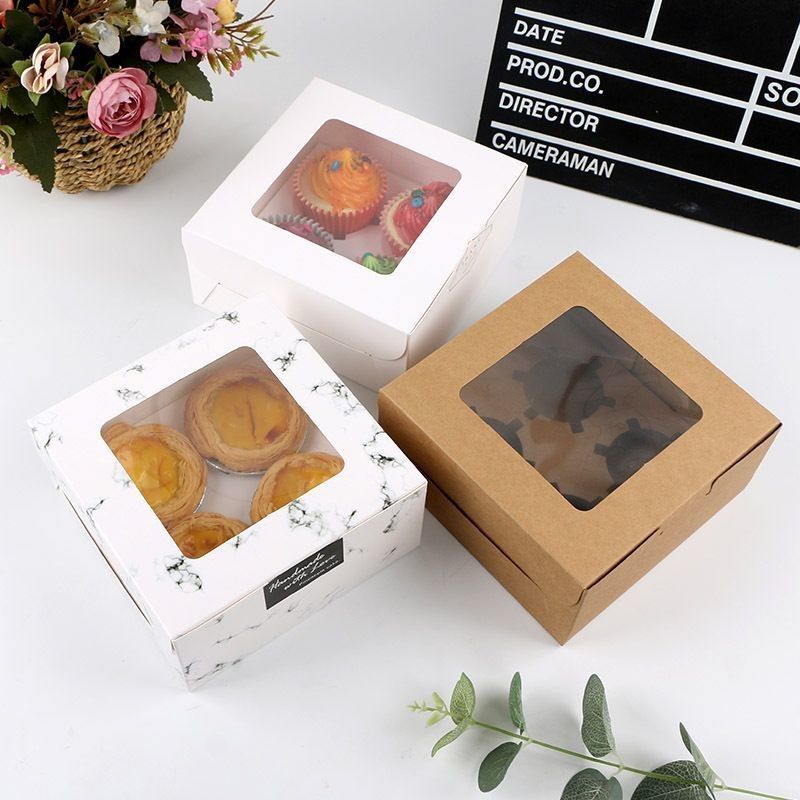 Flourish Arrivals Cake/Bakery/Candy vouwdozen met deksels Verpakkingsoplossing met 100% gerecycled papier