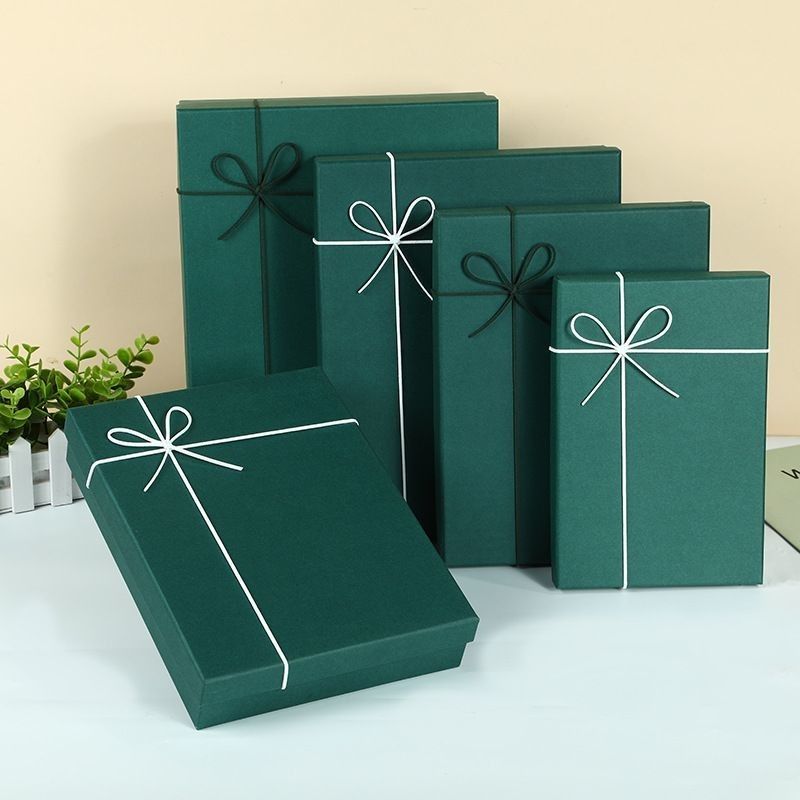 Schoenen en kleding Geschenkdozen Verpakking Vaste kleur Rigiede kartonnen deksel en basisdoos