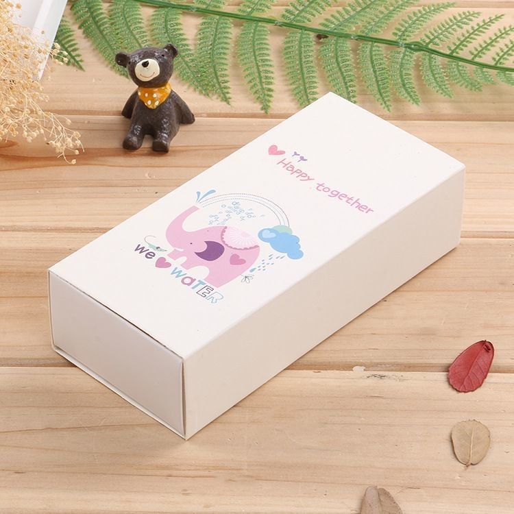 Eco-vriendelijke verpakkingsoplossing Recyclebare kraftpapierdoos voor cosmetica Lippenstift Parfum sokken Elektrische toestellen Hoofdtelefoonhoesje