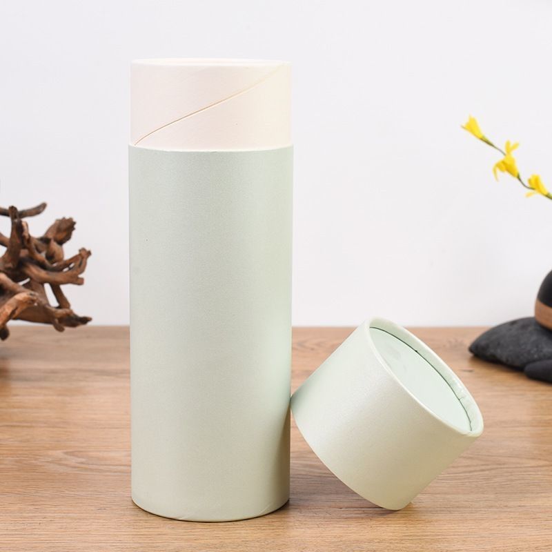 Cylinderpapierblikken Verpakking Geschenkdoos Voor Parfum Juwelen Kaars Kosmetische thee Koffie