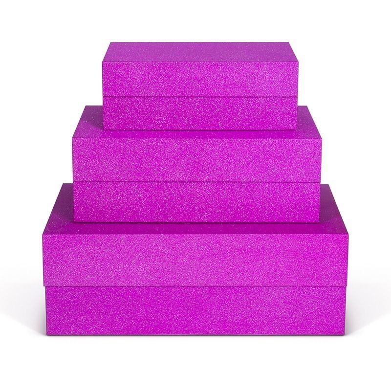 Luxe vouw cadeaubon Papier karton verpakkingsdoos voor menselijk haar pruik extensies