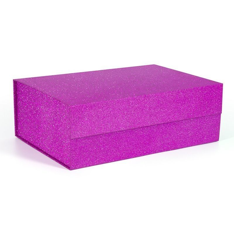 Luxe vouw cadeaubon Papier karton verpakkingsdoos voor menselijk haar pruik extensies