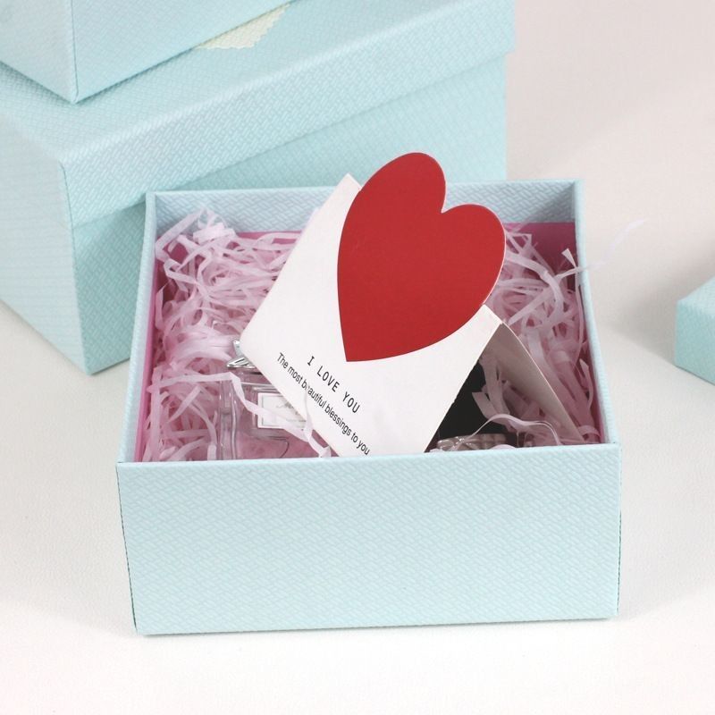 Rigiede deksel en basis kartonnen verpakkingsdozen voor cosmetische parfums Lipstick make-up ring