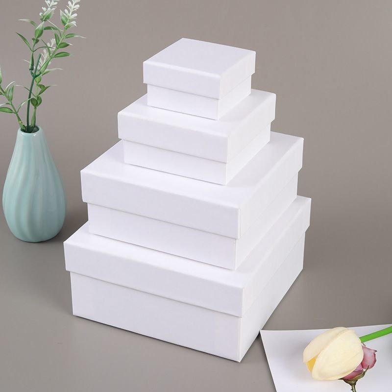 Kleine cadeau doos Vierkante cadeau dozen met deksels voor Moederdag Afstuderen bruiloft