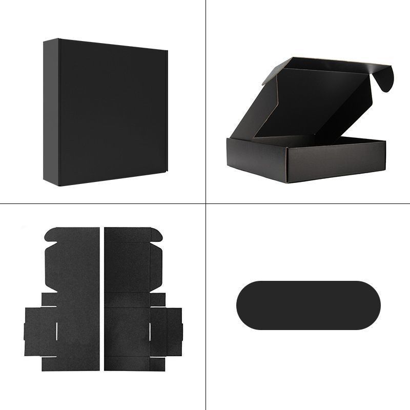 Papier karton gegolfde vouwbare cadeaubon Kleding Dessert Cosmetische Fruit Gift Packaging Box