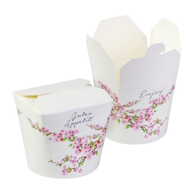 Witte karton op maat geschenkdoos Papier Fastfood verpakkingsdoos Voor restaurant snacks