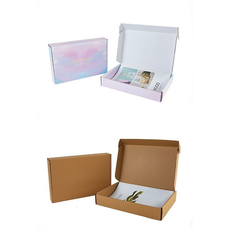 OEM vouw cadeau doos papier verpakking mailer doos Custom voor schoenen T-shirts jurk