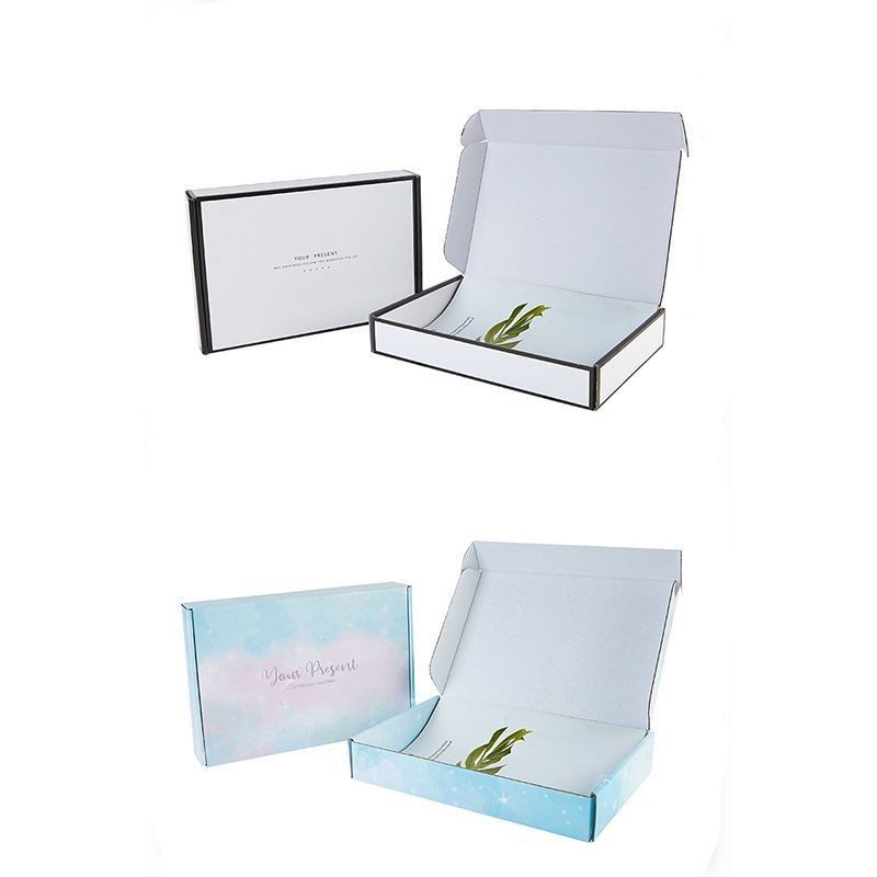 OEM vouw cadeau doos papier verpakking mailer doos Custom voor schoenen T-shirts jurk