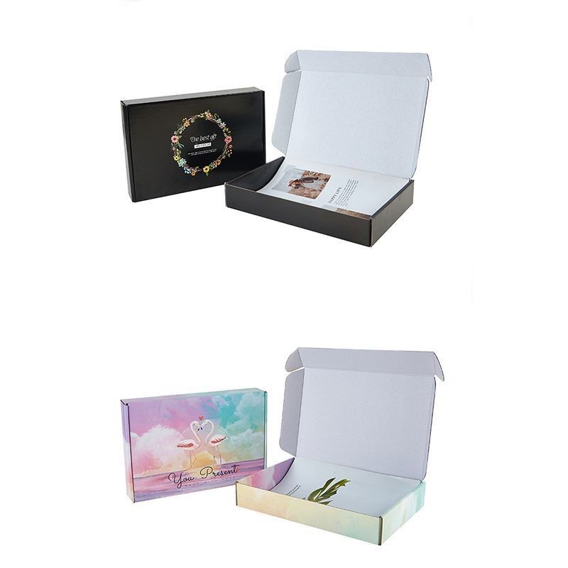 OEM vouw cadeau doos papier verpakking mailer doos Custom voor schoenen T-shirts jurk