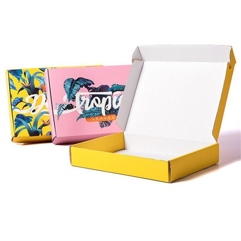 Geaffineerd karton verpakking cadeaubon verzendmailbussen aangepast logo gedrukt