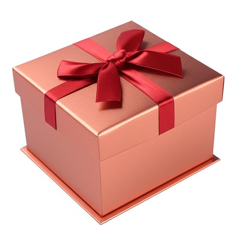 Warm stempel papier sieraden dozen boog das deksel en basis karton papier verpakking cadeaubon