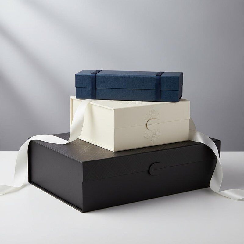 Eco-Friendly Gift Box with Magnetic Closure and Matte Lamination for Elegant Gift Packaging