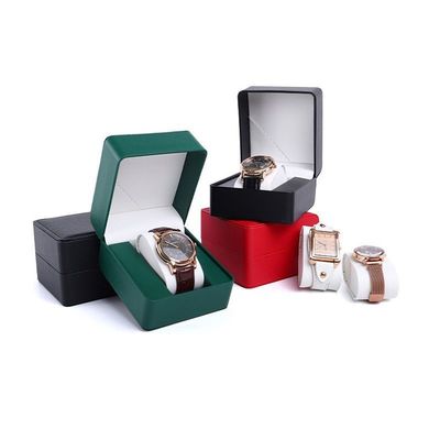 Op maat gemaakte PU-leermateriaal papier karton horloge cadeauverpakkingsdoos voor tentoonstelling en opslag
