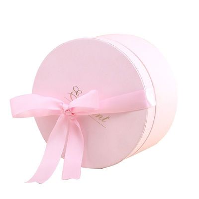 Kerstversiering Recycled Paper Can Packaging Gift Box Ronde kartonnen dozen